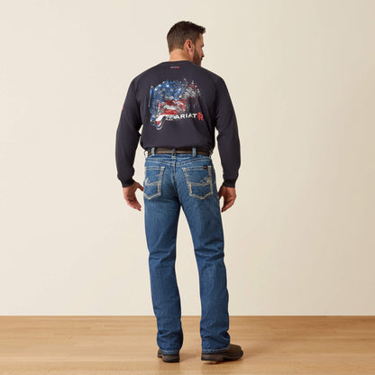FR M4 Relaxed Ridgeline Boot Cut Jean Ariat Men|Work