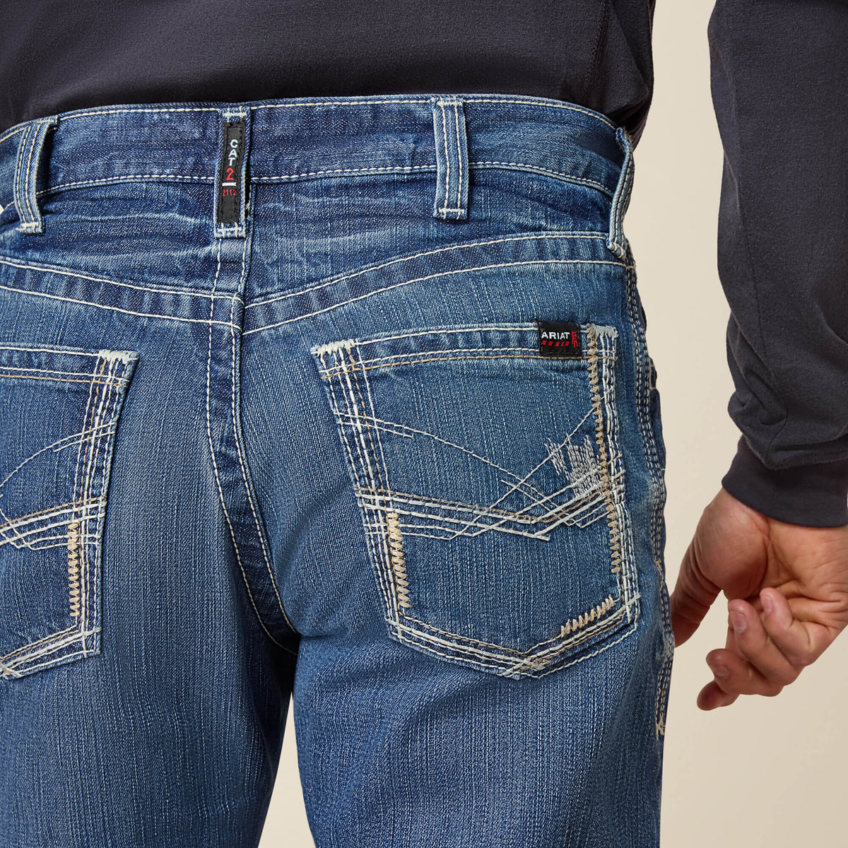 FR M4 Relaxed Ridgeline Boot Cut Jean Ariat Men|Work