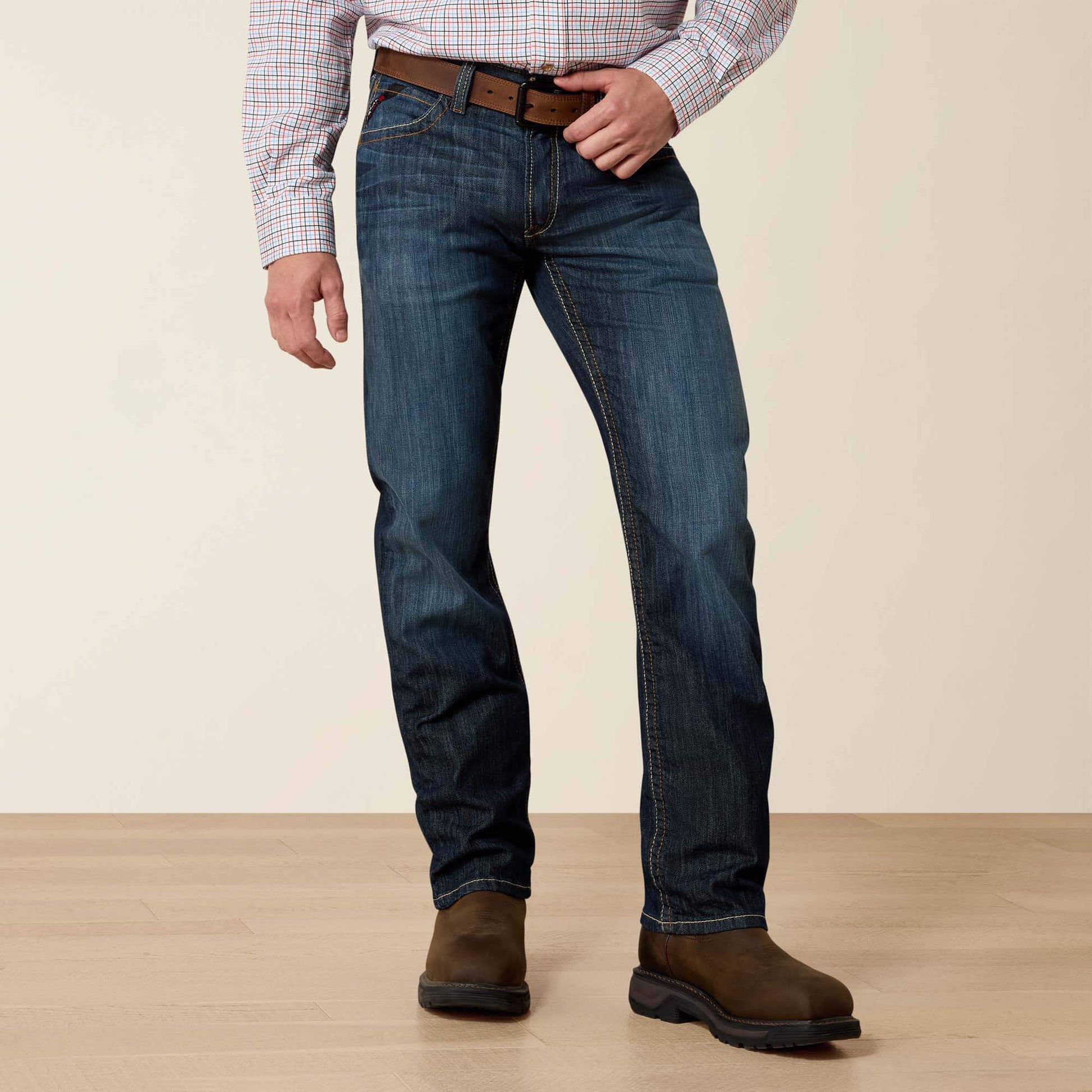 FR M5 Straight DuraLight Stretch Basic Straight Leg Jean Ariat Men|Work