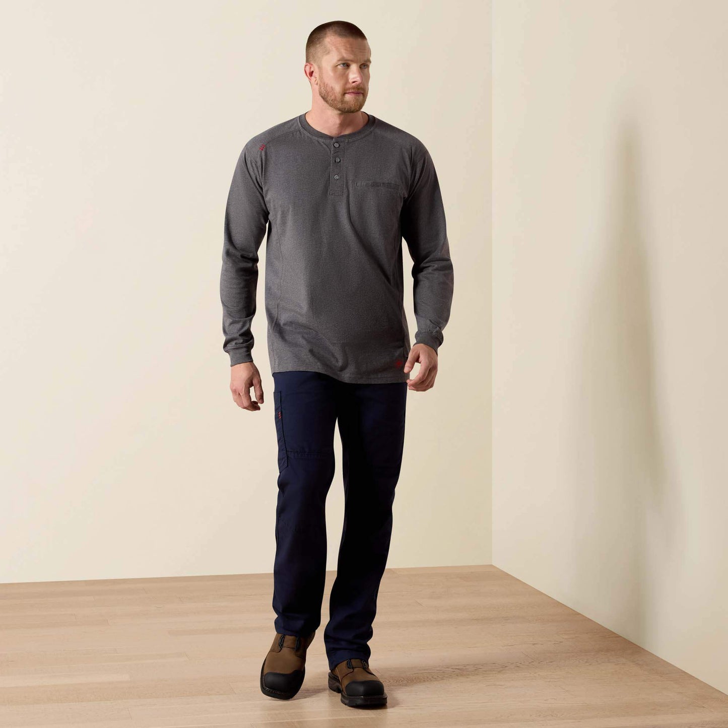 FR Air Henley Ariat Men|Work