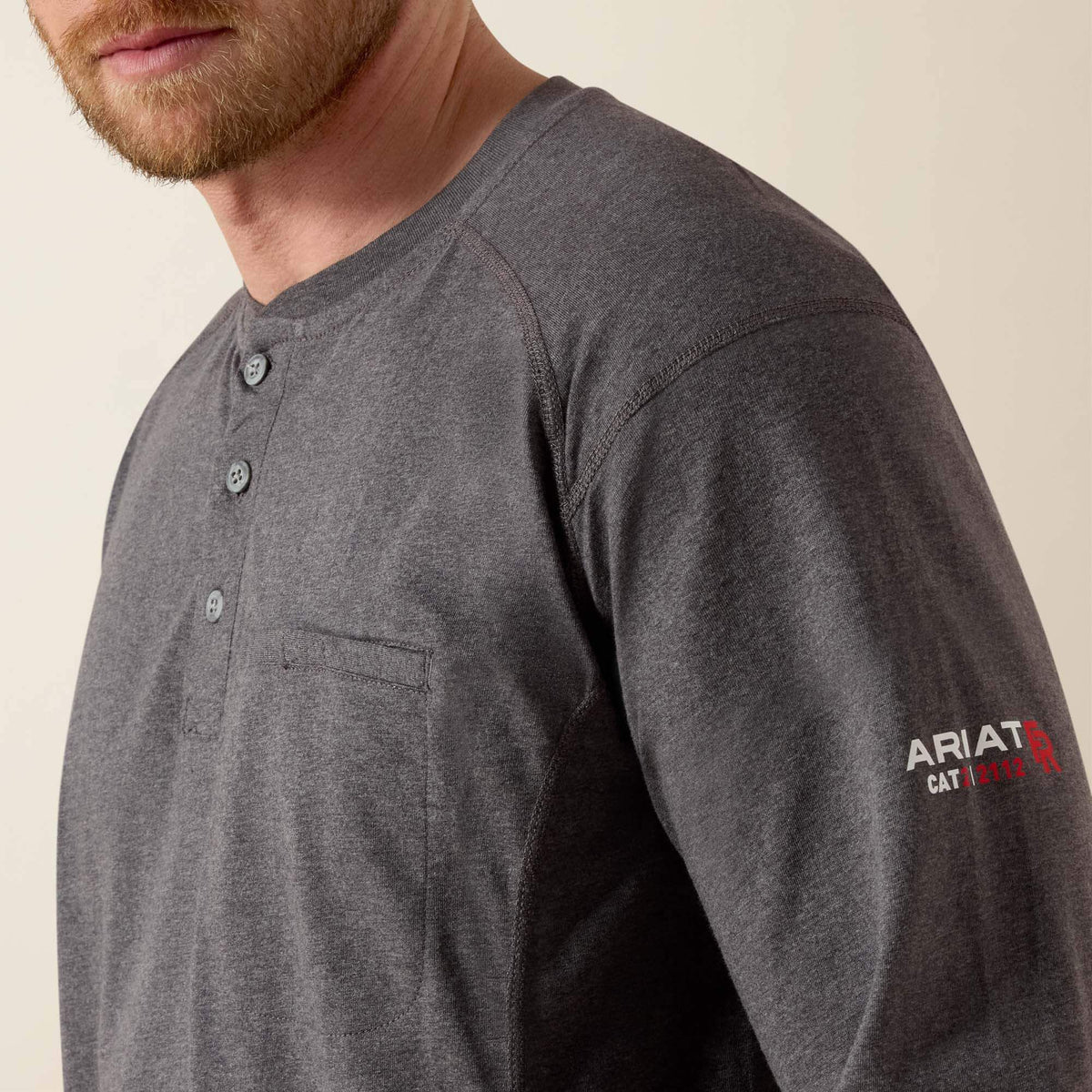 FR Air Henley Ariat Men|Work