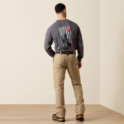 FR M4 Relaxed Workhorse Boot Cut Pant Ariat Men|Work