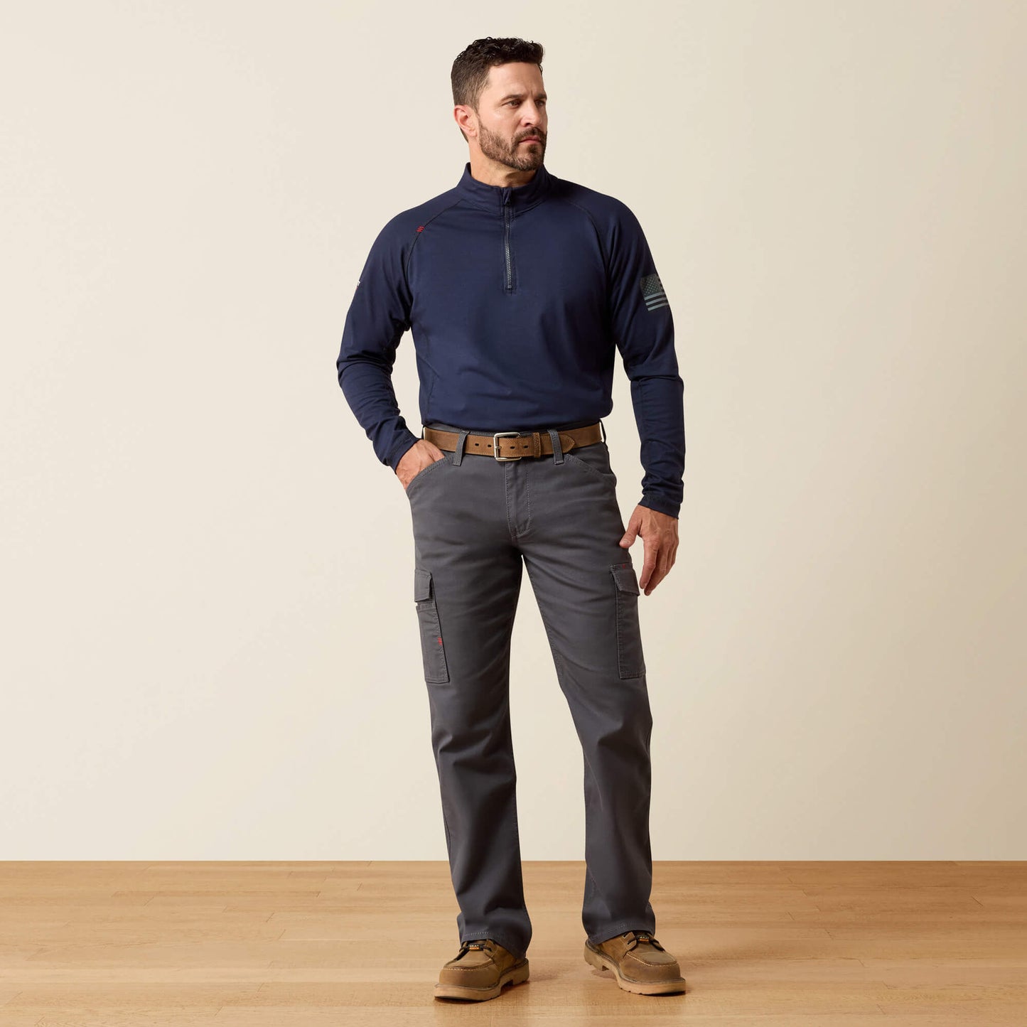 FR M4 Relaxed Lightweight Cargo DuraStretch Straight Leg Pants Ariat Men|Work