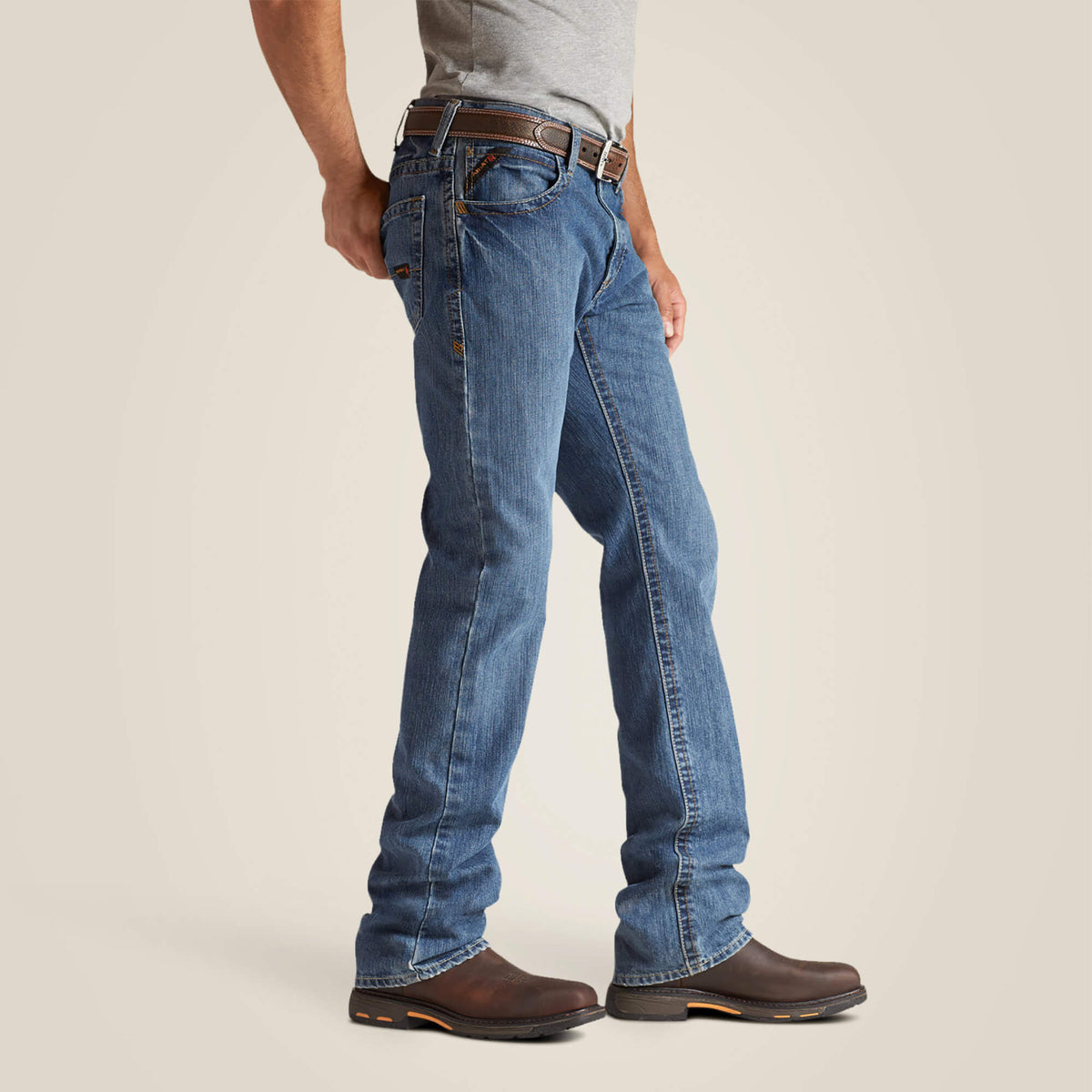 FR M4 Relaxed Basic Boot Cut Jean Ariat Men|Work