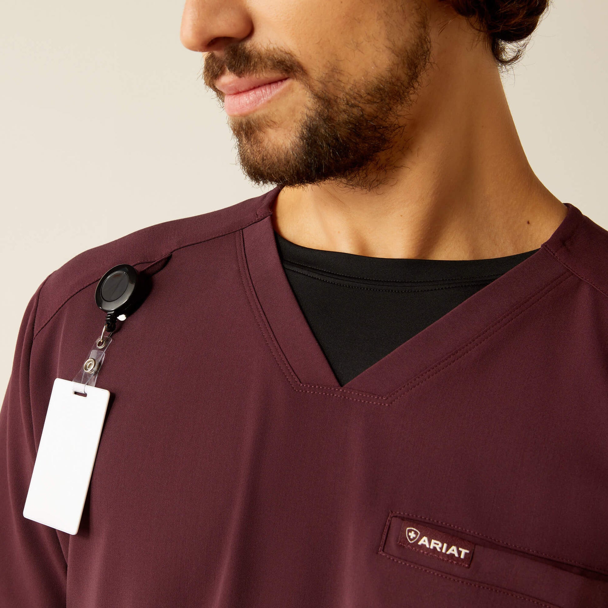 Derham 6 Pocket Scrub Top Ariat Men