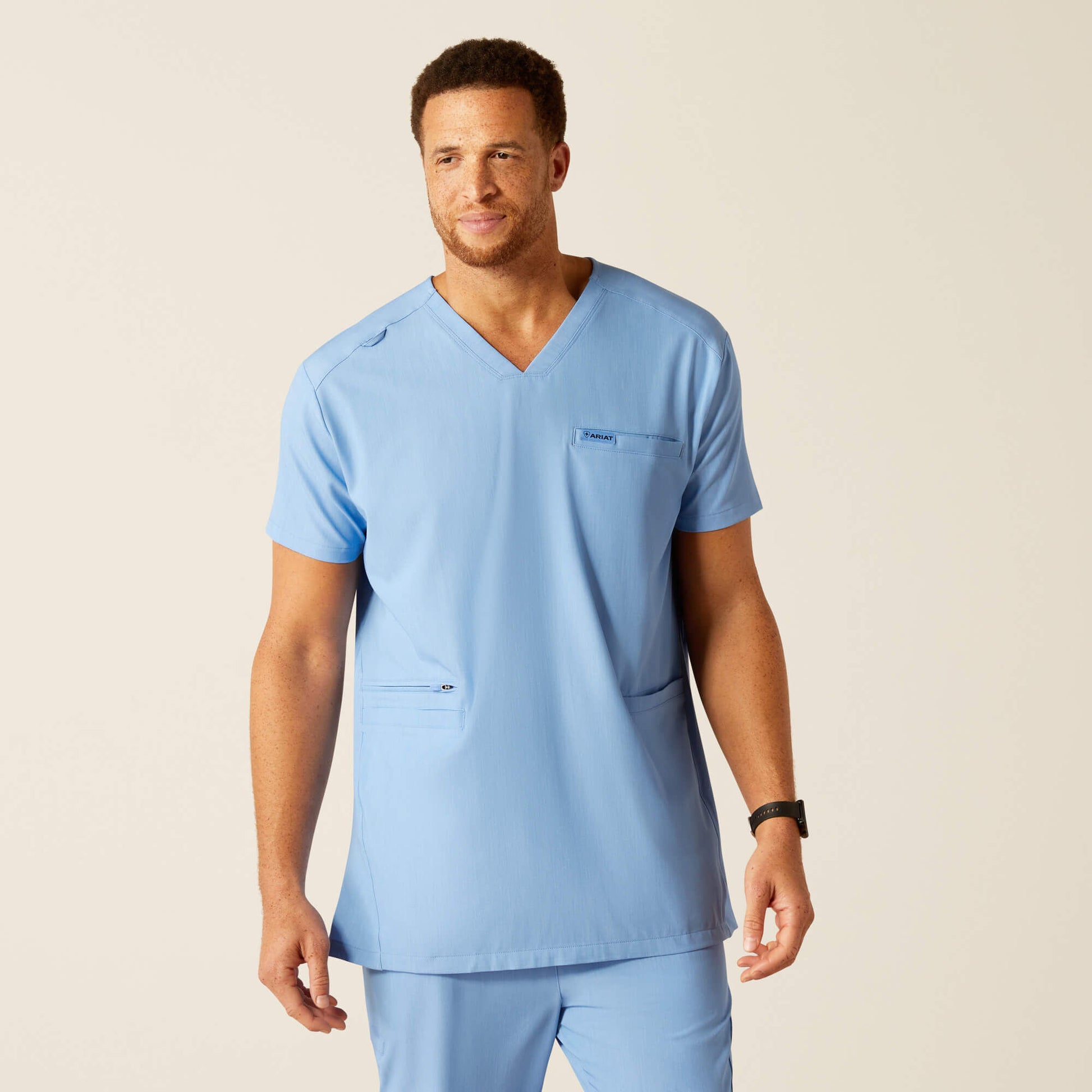 Derham 6 Pocket Scrub Top Ariat Men