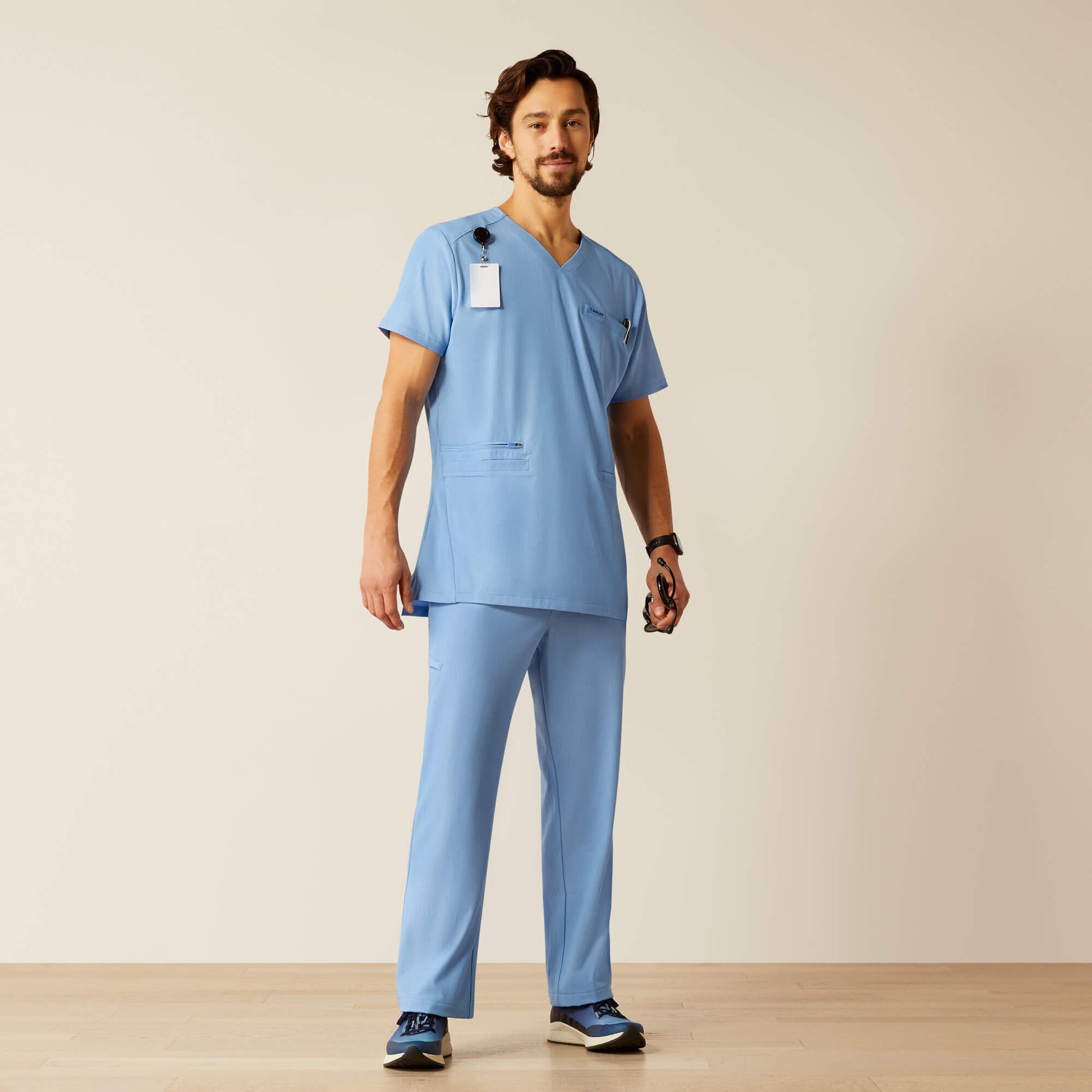 Derham 6 Pocket Scrub Top Ariat Men