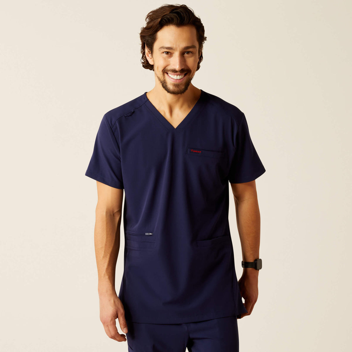 Derham 6 Pocket Scrub Top Ariat Men