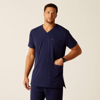 Derham 6 Pocket Scrub Top Ariat Men