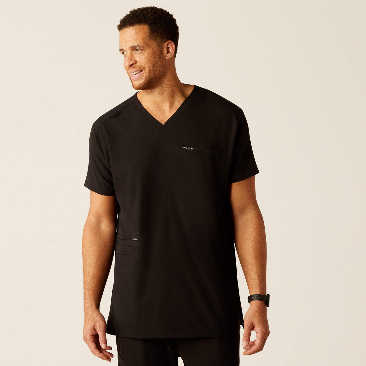 Derham 6 Pocket Scrub Top Ariat Men