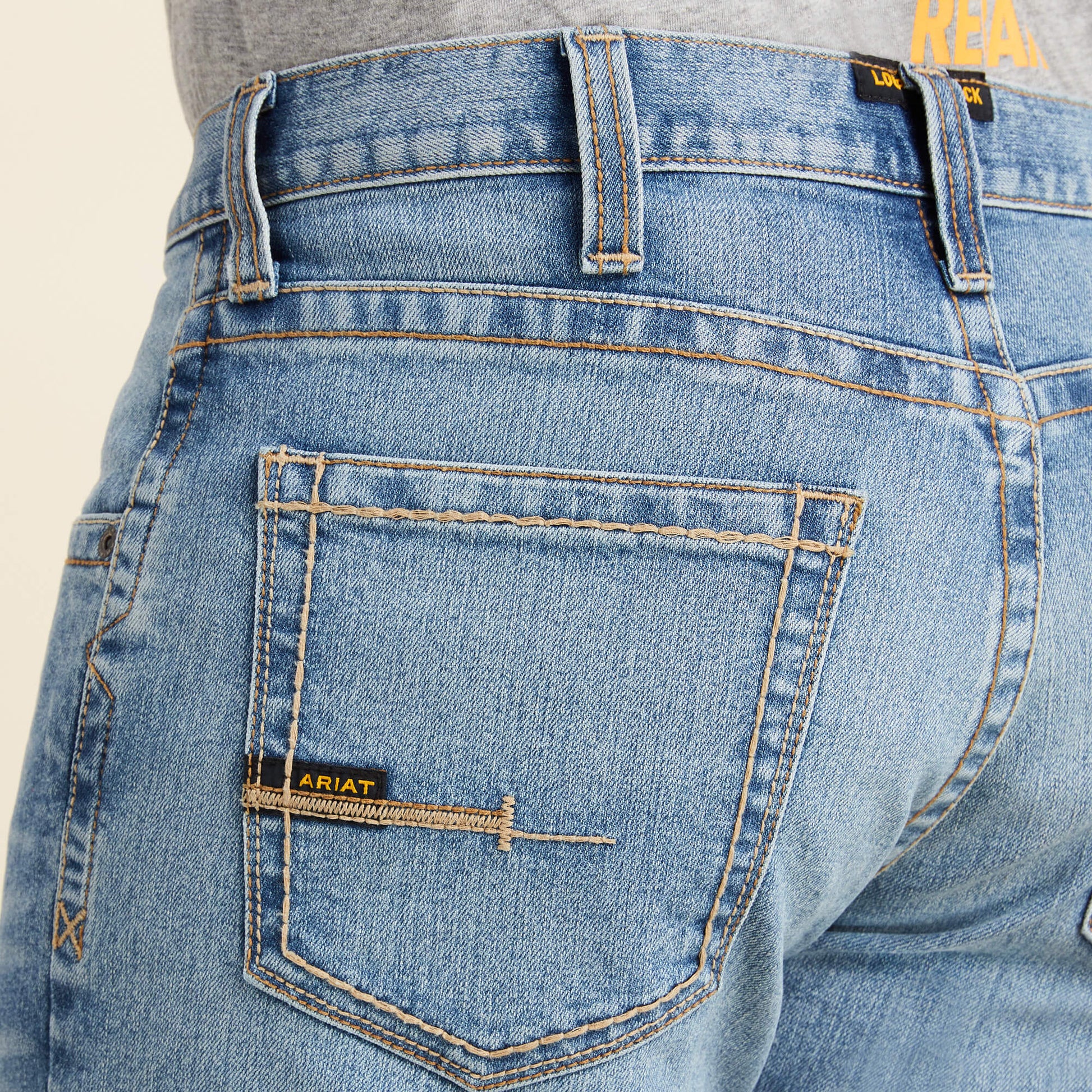 Rebar M5 Straight DuraStretch Edge Straight Leg Jean Ariat Men|Work