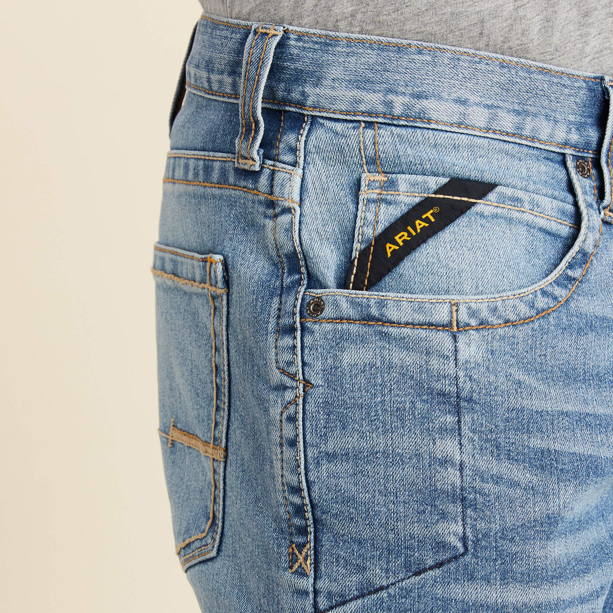 Rebar M5 Straight DuraStretch Edge Straight Leg Jean Ariat Men|Work