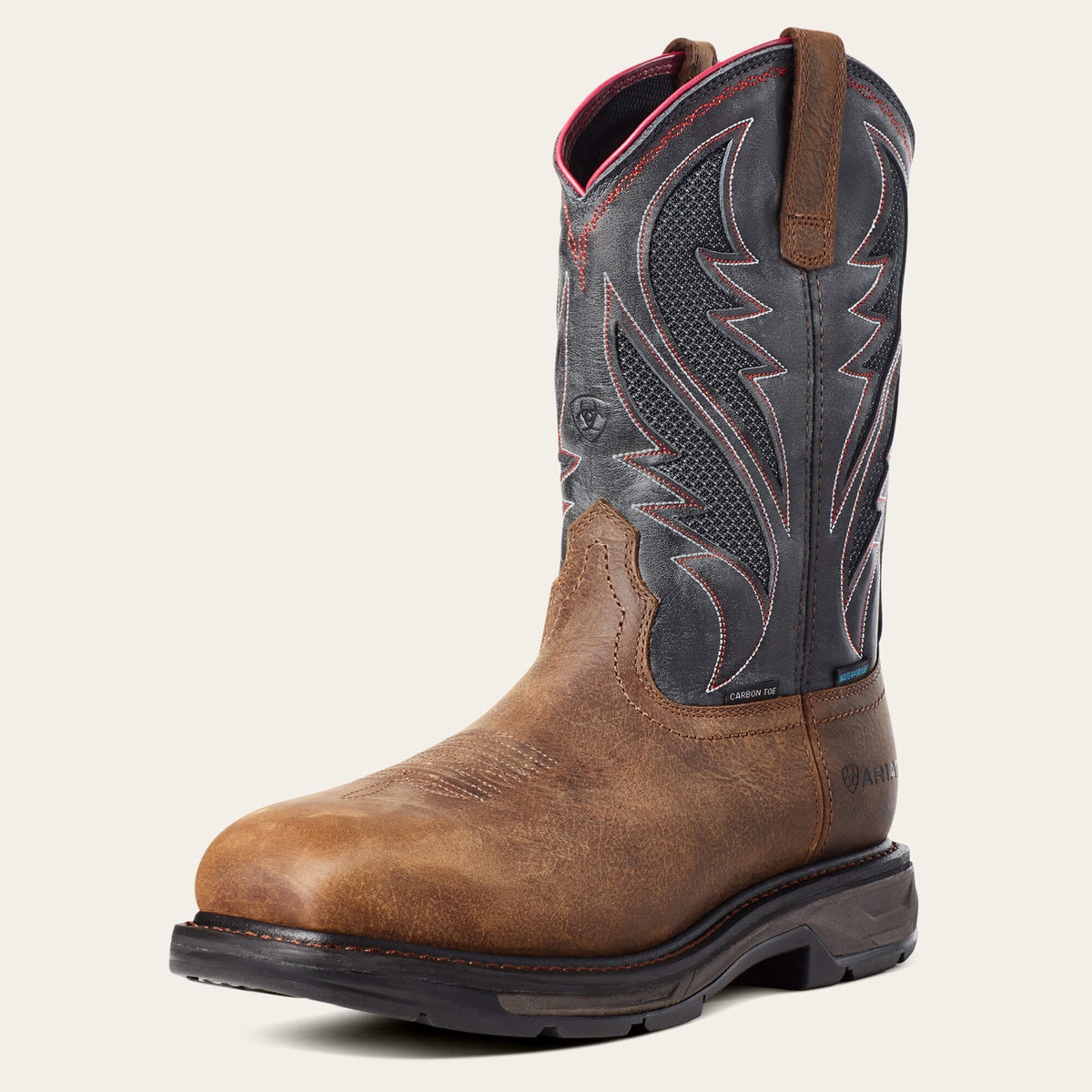 WorkHog XT VentTEK Waterproof Carbon Toe Work Boot Ariat Men|Work