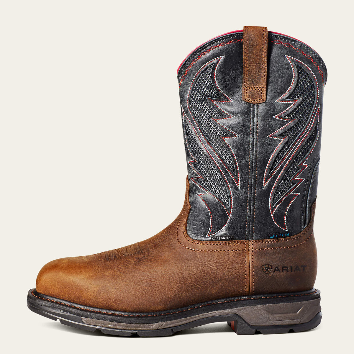 WorkHog XT VentTEK Waterproof Carbon Toe Work Boot Ariat Men|Work