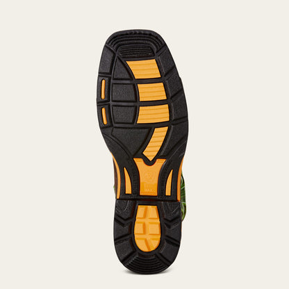 WorkHog Wide Square Toe VentTEK Work Boot Ariat Men|Work