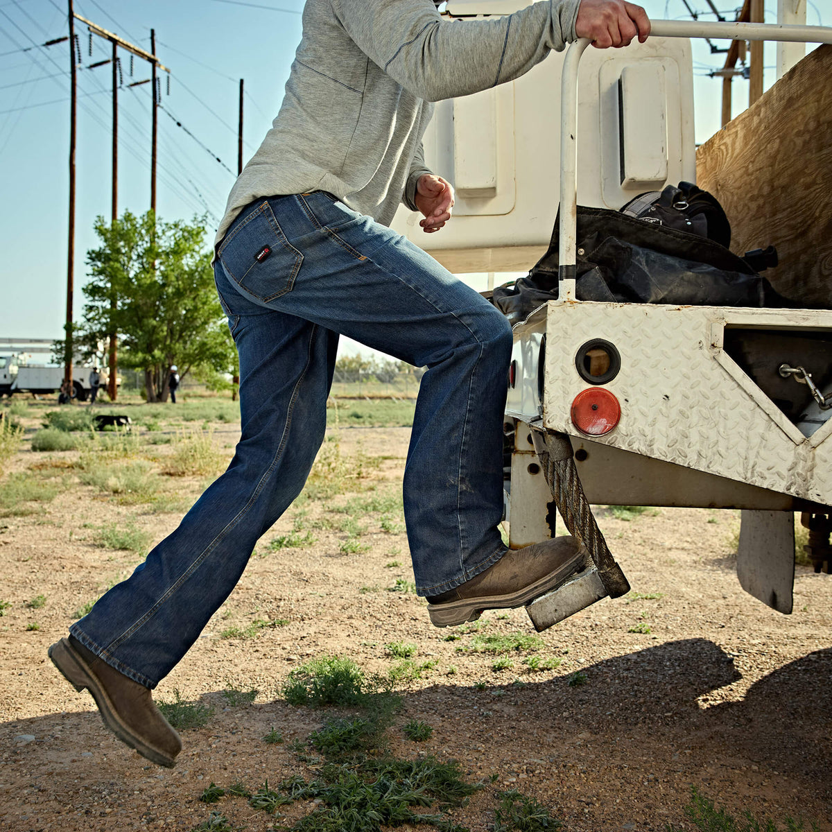 FR M5 Straight Enduro DuraStretch Straight Leg Jeans Ariat Men|Work