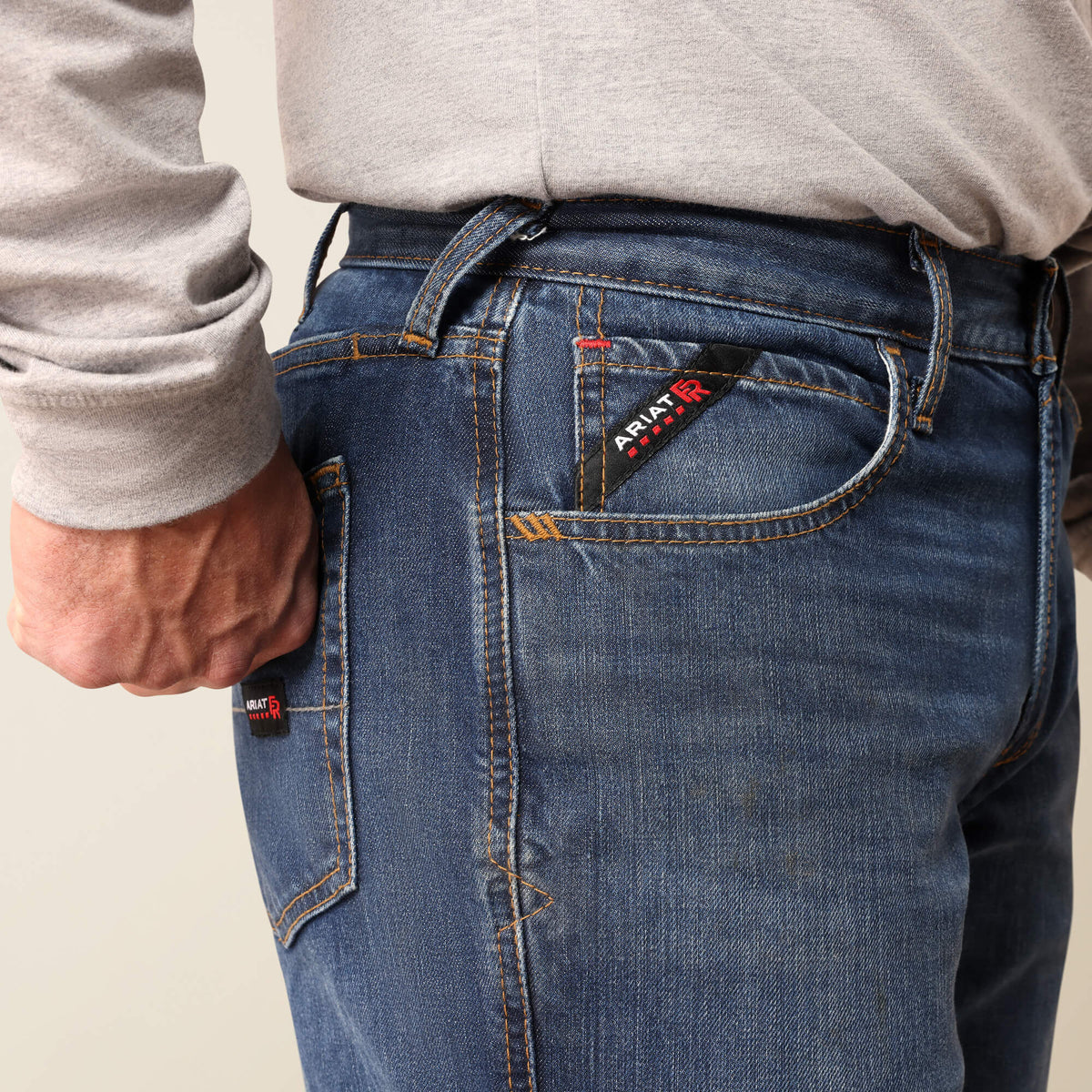 FR M5 Straight Enduro DuraStretch Straight Leg Jeans Ariat Men|Work