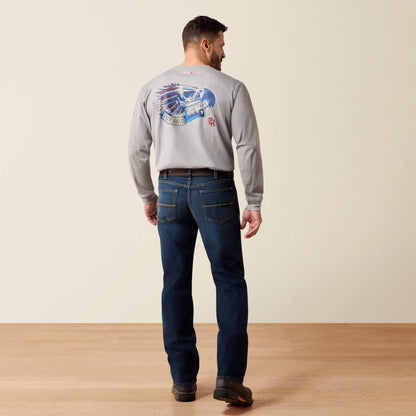 FR M4 Relaxed Lightweight DuraStretch Boot Cut Jeans Ariat Men|Work
