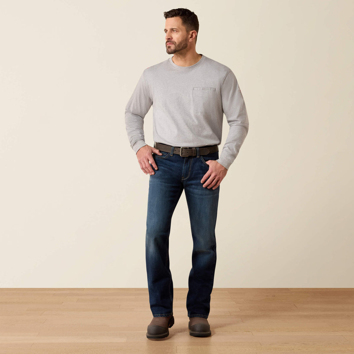 FR M4 Relaxed Lightweight DuraStretch Boot Cut Jeans Ariat Men|Work
