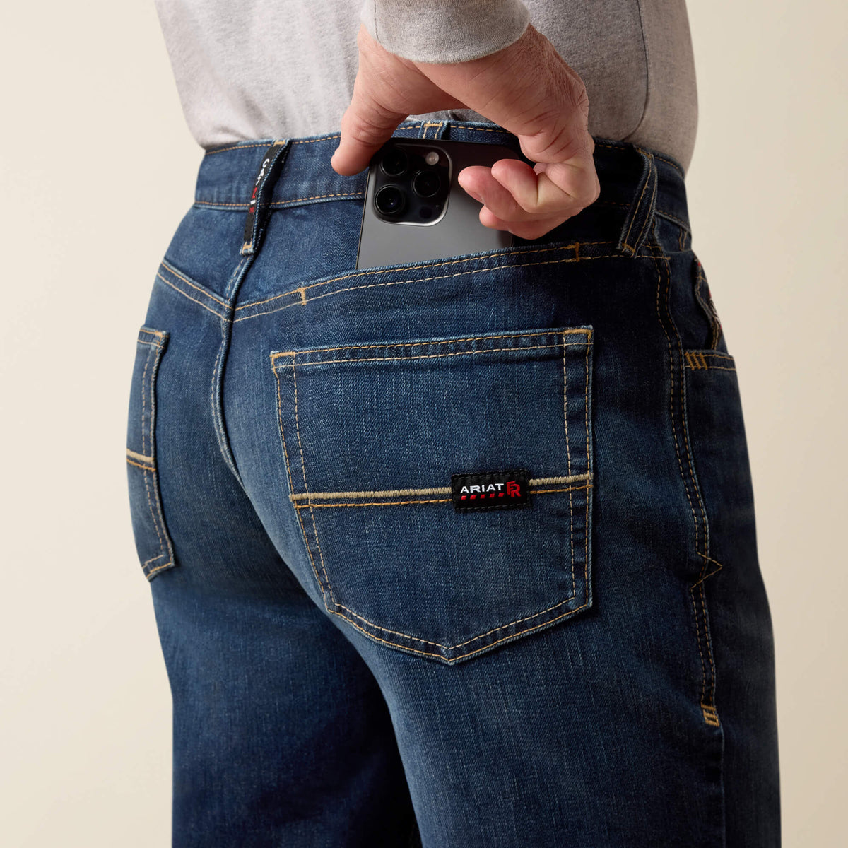 FR M4 Relaxed Lightweight DuraStretch Boot Cut Jeans Ariat Men|Work