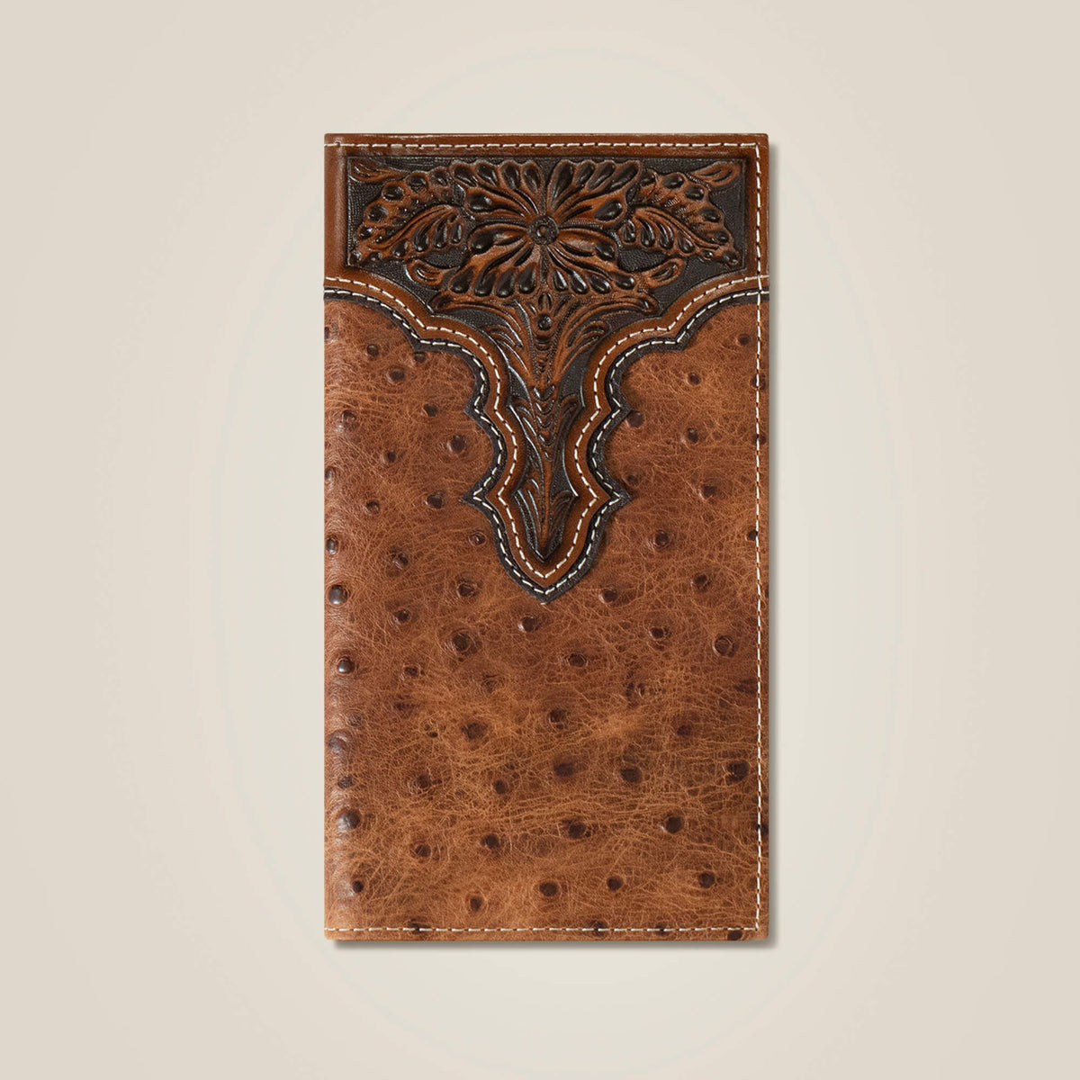 Ostrich Rodeo Wallet Ariat Men|Accessories