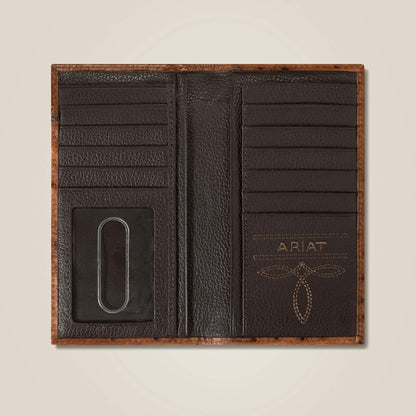 Ostrich Rodeo Wallet Ariat Men|Accessories