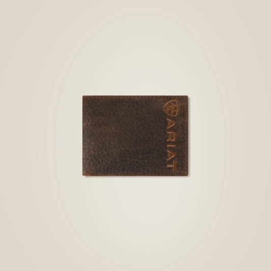 Large Logo Bifold Wallet Ariat Men|Accessories