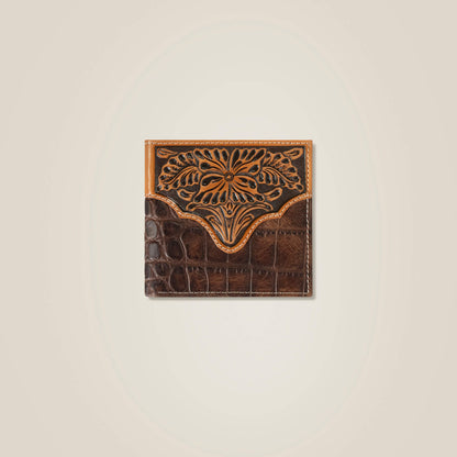 Alligator Bifold Wallet Ariat Men|Accessories