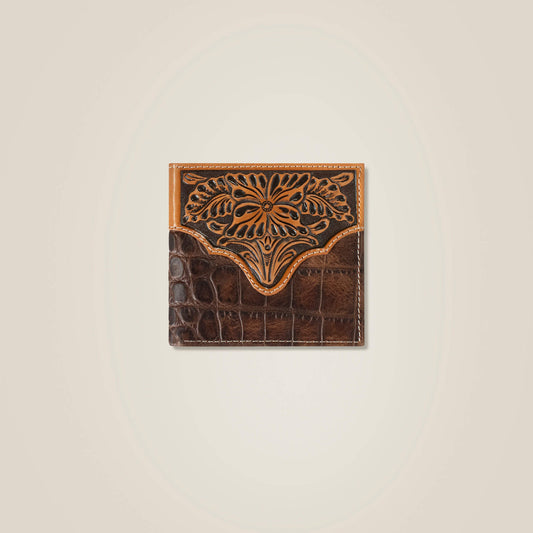 Alligator Bifold Wallet Ariat Men|Accessories