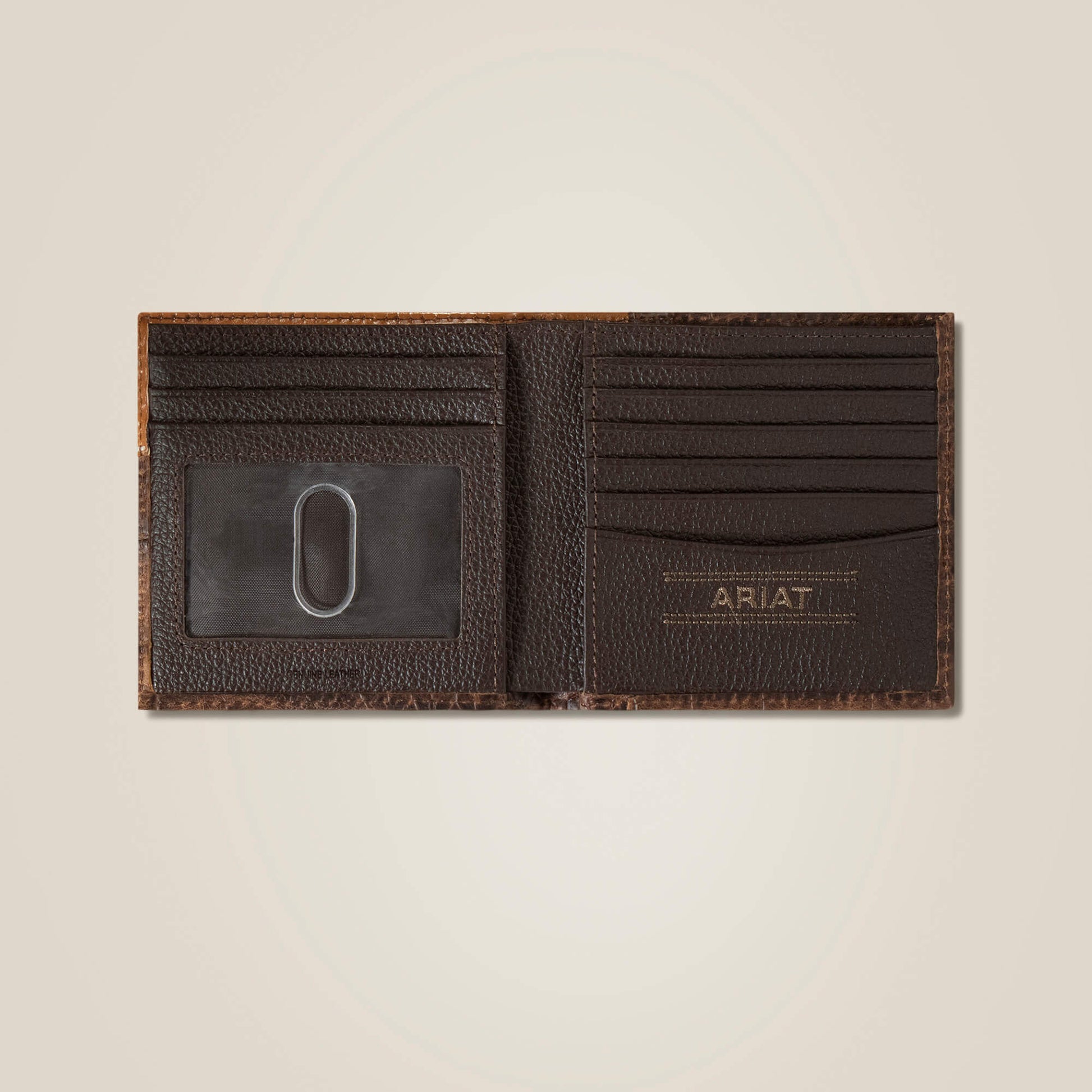 Alligator Bifold Wallet Ariat Men|Accessories