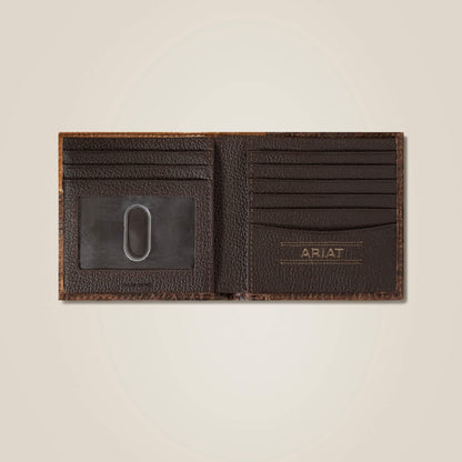 Alligator Bifold Wallet Ariat Men|Accessories