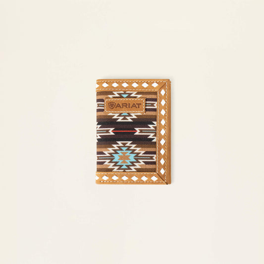 Southwest Diamond Trifold Wallet Ariat Men|Accessories
