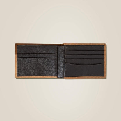 Tooled Leather Bifold Wallet Ariat Men|Accessories