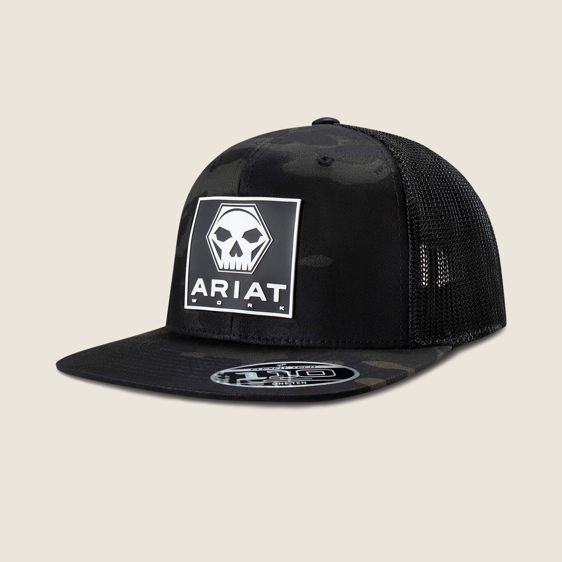Ariat Work Skull Bolt Patch Cap Ariat Men|Accessories