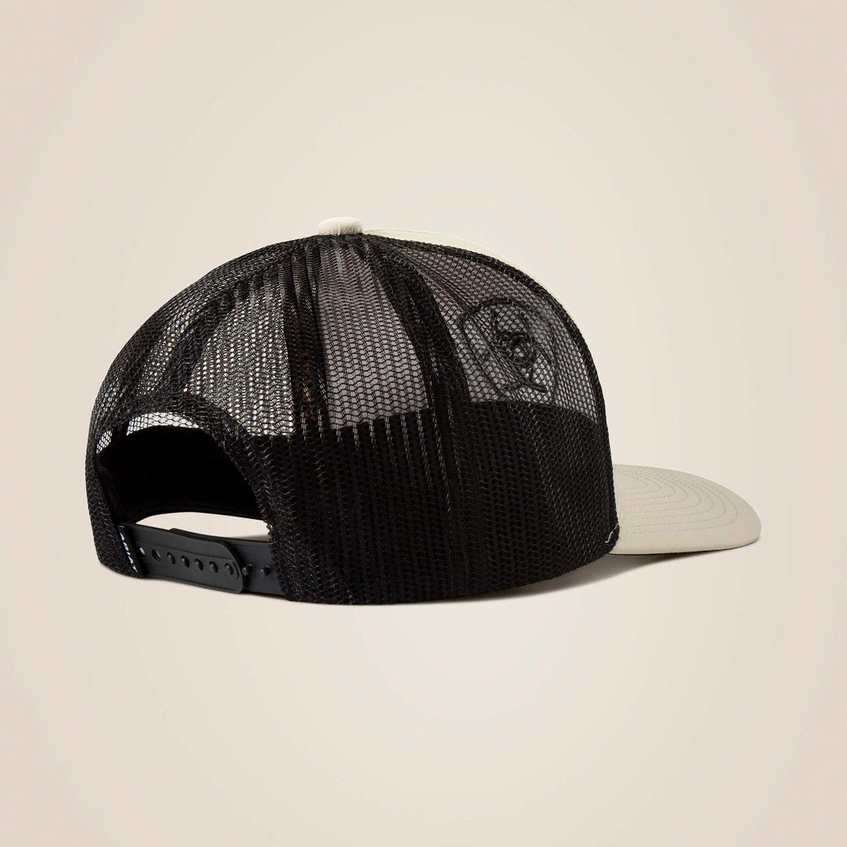 Black Logo Patch Cap Ariat Men|Accessories
