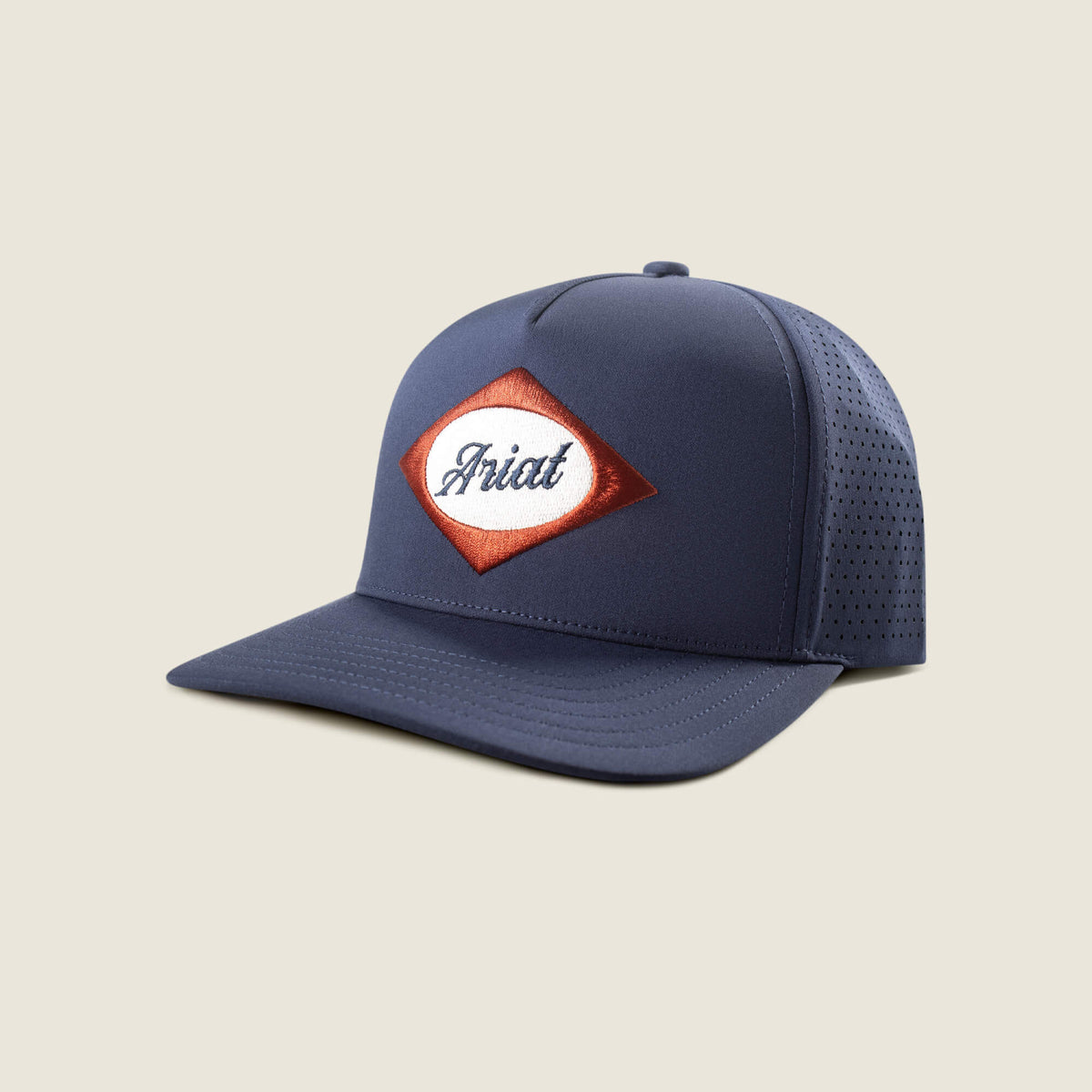 Diamond Embroidered Patch Cap Ariat Men|Accessories