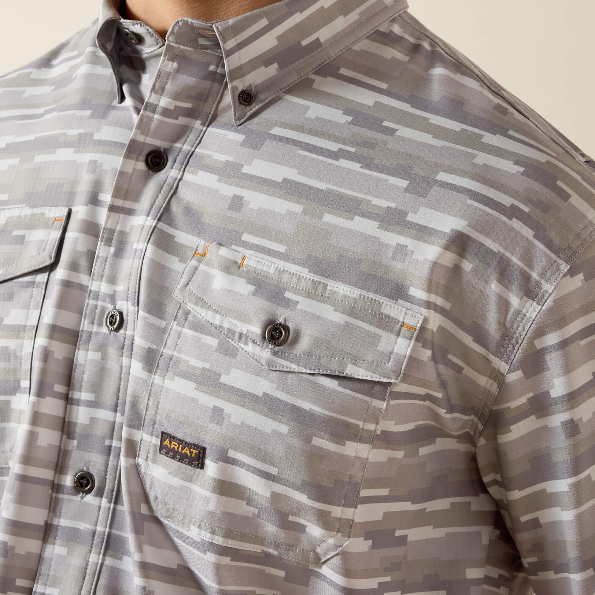 Rebar Made Tough VentTEK DuraStretch Work Shirt Ariat Men|Work|Sale