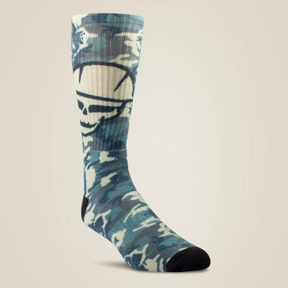 Roughneck Graphic Crew Work Sock 2 Pair Multi Color Pack Ariat Men|Women|Accessories