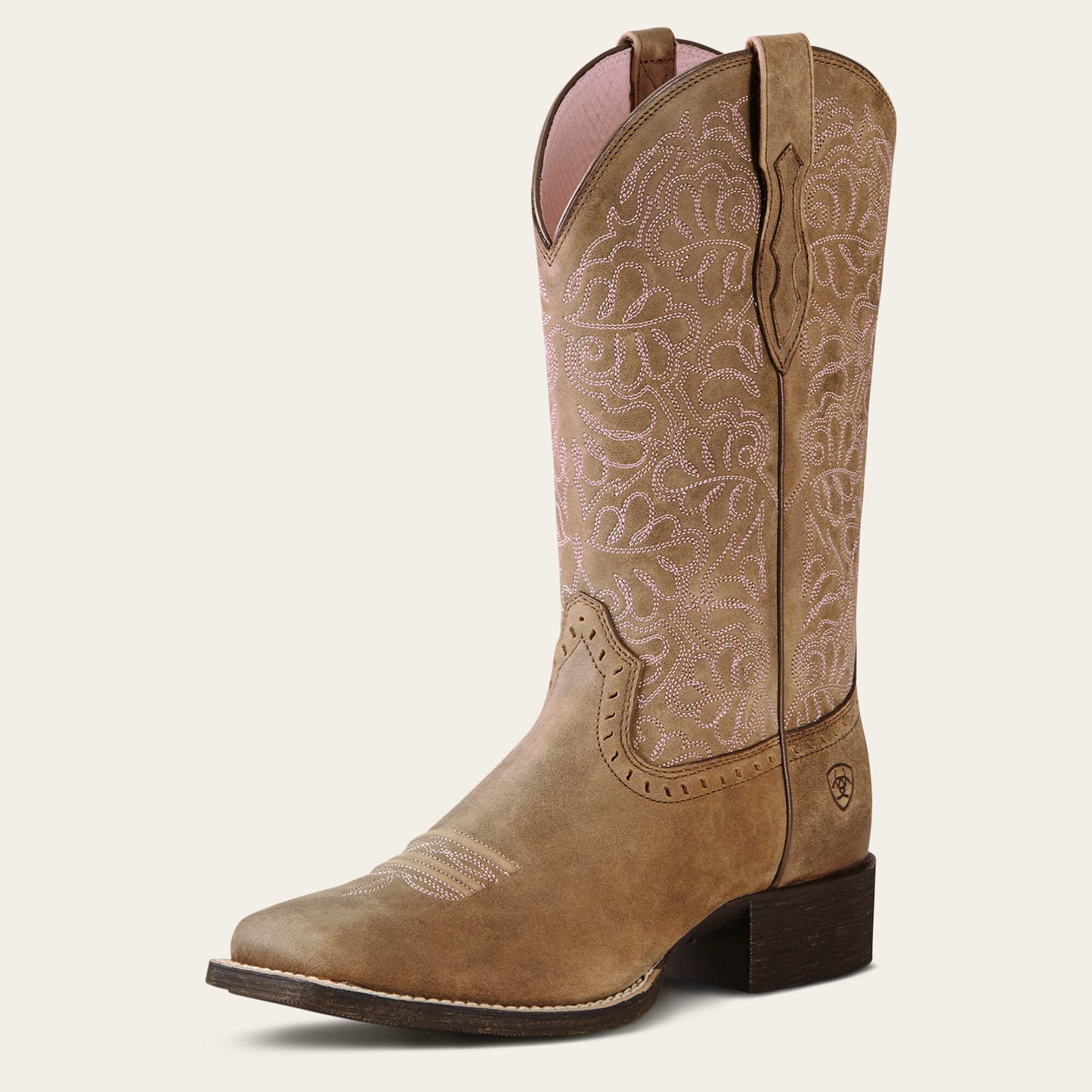 Round Up Remuda Wide Square Toe Western Boot Ariat Women