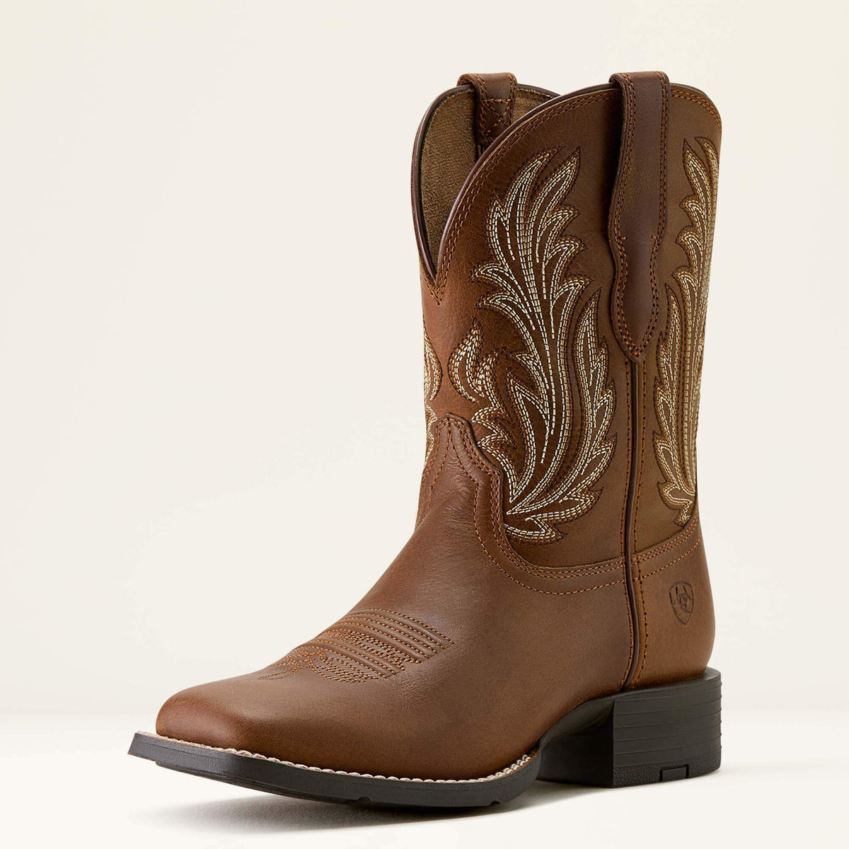 Round Up Filly Wide Square Toe Western Boot Ariat Women