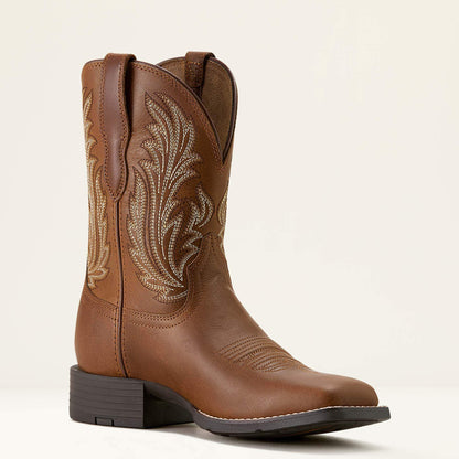 Round Up Filly Wide Square Toe Western Boot Ariat Women
