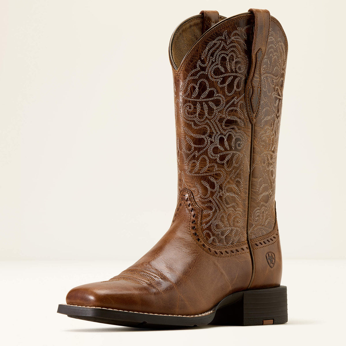 Round Up Remuda Wide Square Toe Western Boot Ariat Women