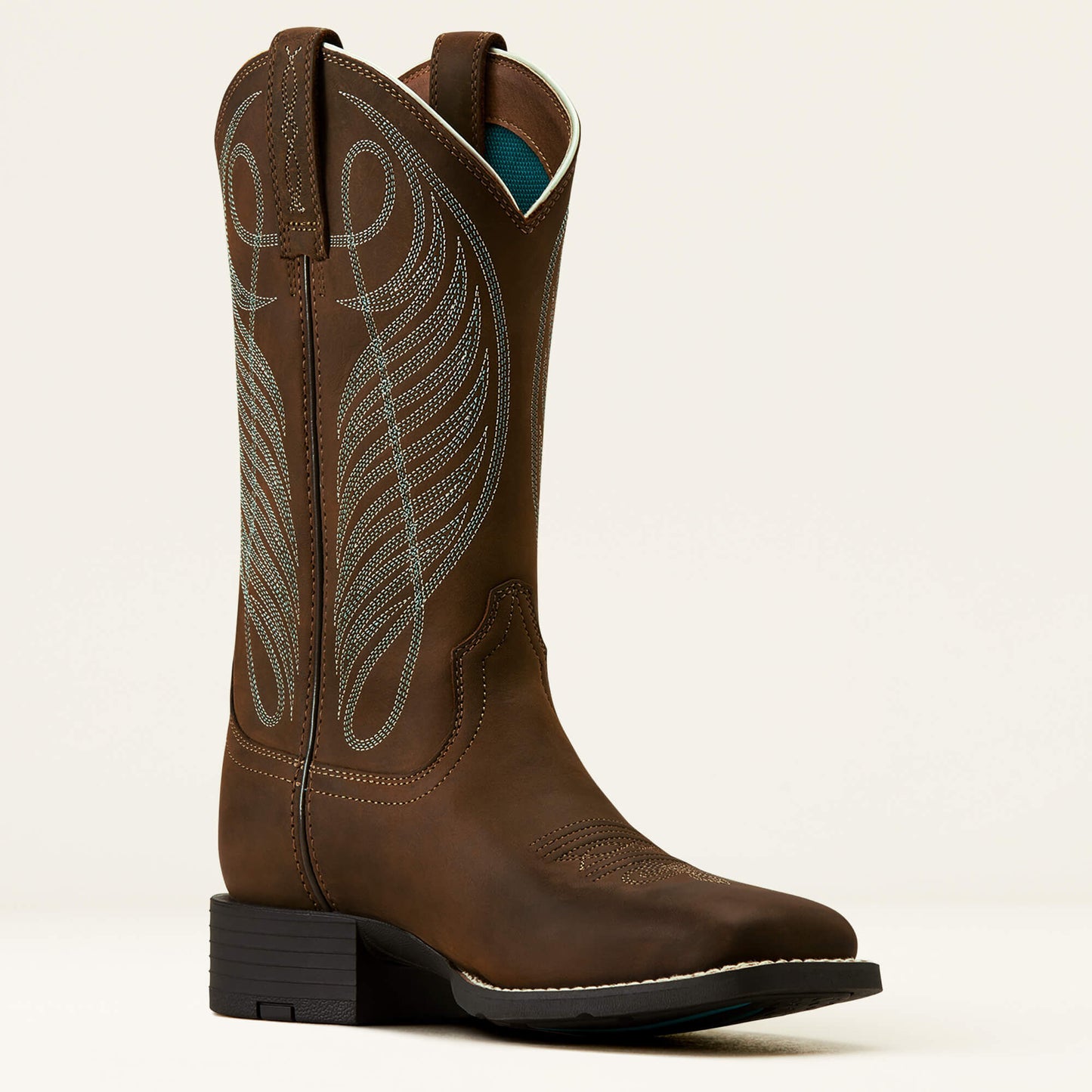 Round Up Wide Square Toe Western Boot Ariat Women