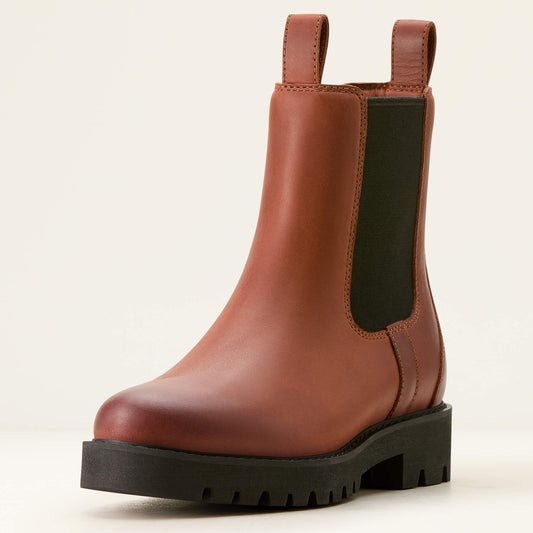 Wexford Lug Mid Waterproof Chelsea Boot Ariat Women