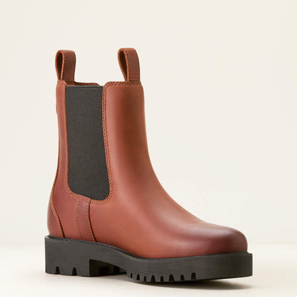 Wexford Lug Mid Waterproof Chelsea Boot Ariat Women