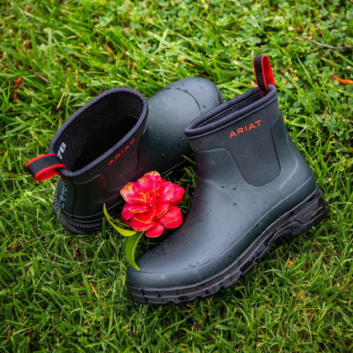 Kelmarsh Shortie Rubber Boot Ariat Women