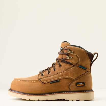Rebar Wedge Moc Toe Waterproof Composite Toe Work Boot Ariat Women|Work