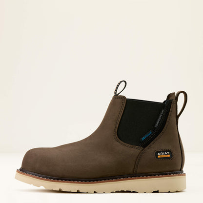 Rebar Wedge Chelsea Waterproof Composite Toe Work Boot Ariat Women|Work