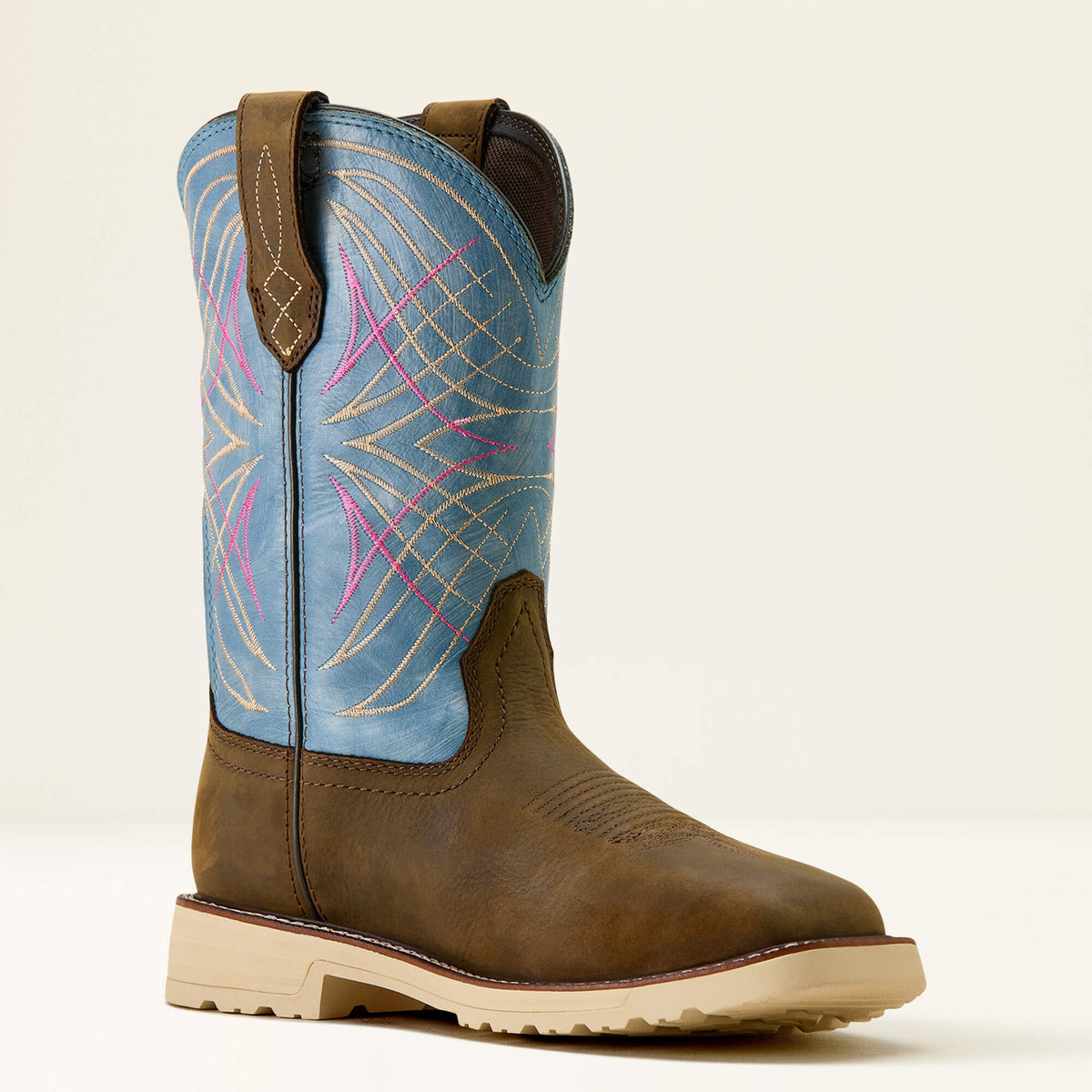 Activator Waterproof Wide Square Toe Steel Toe Work Boot Ariat Women|Work