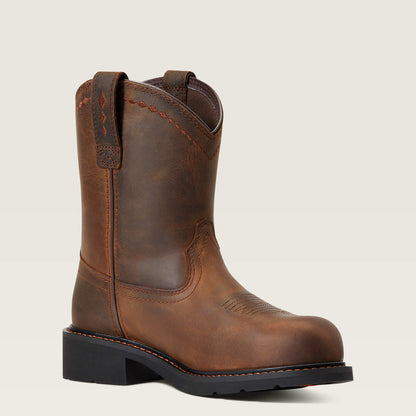 Fatbaby Work Pull-On Steel Toe Work Boot Ariat Women|Work
